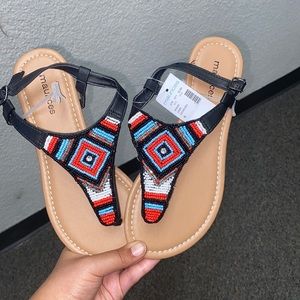 Brand new sandals